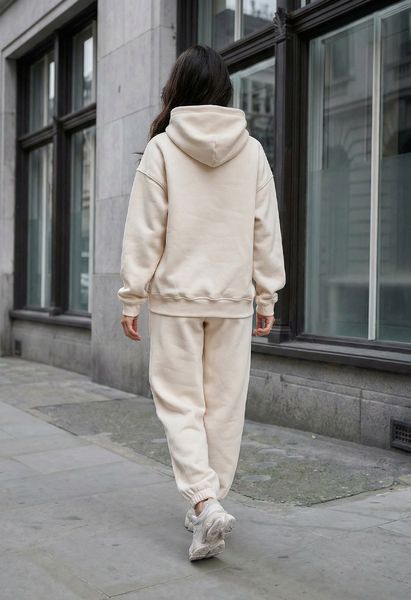 Жіночий спортивний костюм Staff nex milk oversize fleece TAH0687 фото