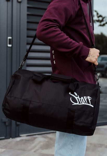 Спортивна сумка Staff black logo reflective CBS0850-8 фото