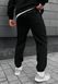 Спортивні штани Staff fad black fleece KKK1379 фото 2