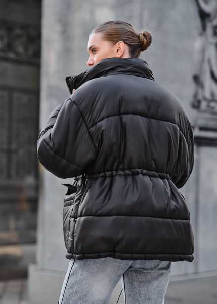 Жіноча зимова куртка Staff ch black TBN0047 фото