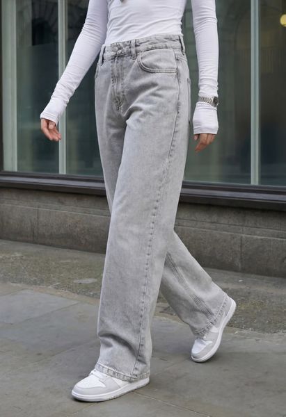 Жіночі джинси Staff 2511 light gray loose fit 7IN0085 фото