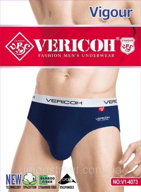 Чоловічі труси плавки Vericoh (XL-4XL) V1-4073 фото