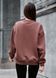 Жіночий світшот Staff brown oversize fleece 7FN0068 фото 2