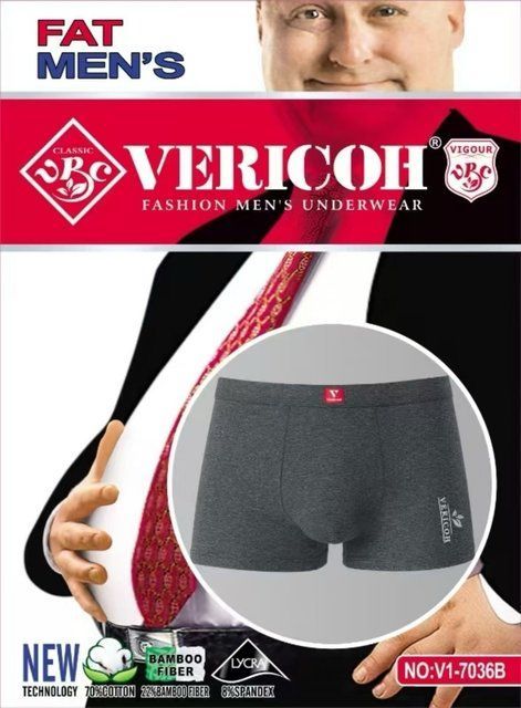 Чоловічі труси-боксери Vericoh батал (5ХL-7XL) V1-7036В фото