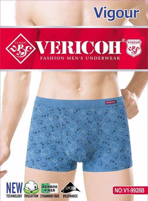 Чоловічі труси-боксери Vericoh (XL-4XL) V1-9928В фото