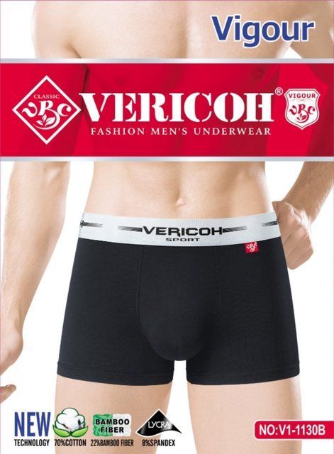 Чоловічі труси-боксери Vericoh (XL-4XL) V1-1130В фото
