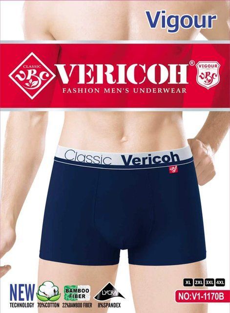 Чоловічі труси-боксери Vericoh (XL-4XL) V1-1170В фото