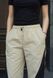 Жіночі спортивні штани Staff spo black & light beige SNT0660 фото 5