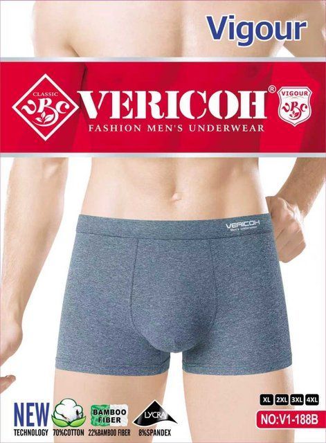 Чоловічі труси-боксери Vericoh (XL-4XL) V1-188В фото