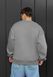 Світшот Staff gray oversize fleece 9VN0079 фото 2