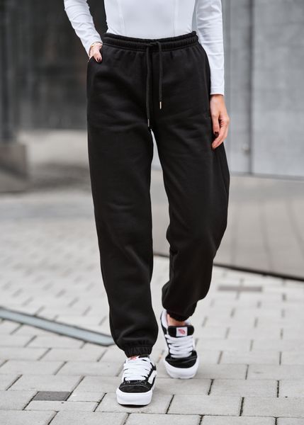 Жіночі спортивні штани Staff nova black fleece KKK1157-1 фото