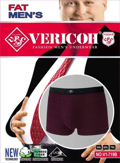 Чоловічі труси-боксери Vericoh батал (5ХL-7XL) V1-719В фото