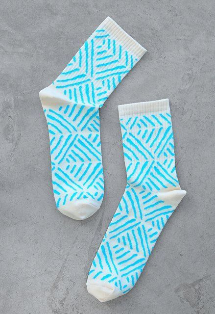 Шкарпетки Staff milk & light blue WQ0736 фото