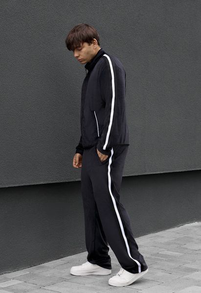 Спортивний костюм Staff van black zip FOT0848 фото