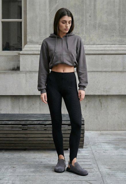 Жіночі лосини Staff zip black 9PN0109 фото