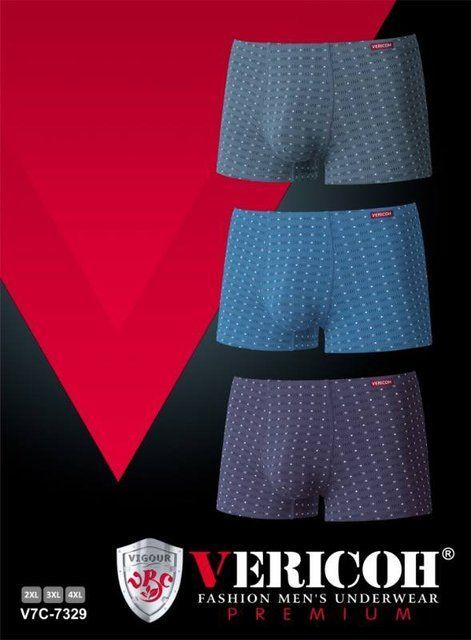 Чоловічі труси-боксери Vericoh Premium (2XL-4XL) V7C-7329BТ фото
