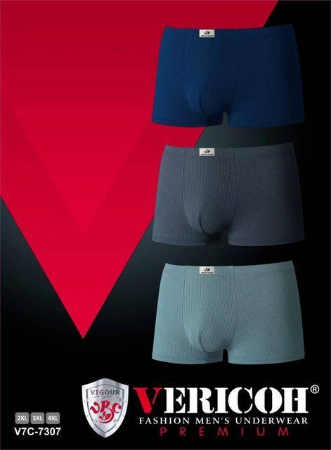 Чоловічі труси-боксери Vericoh Premium (2XL-4XL) V7C-7307BТ фото