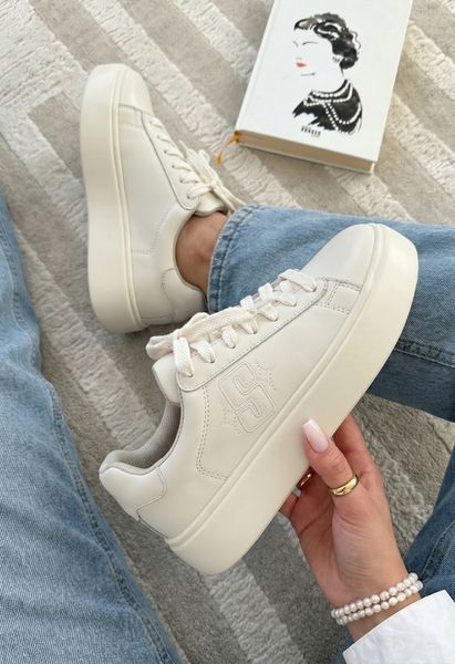 Жіночі кросівки Staff light beige MS0350 фото