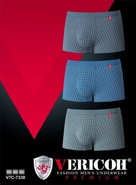 Чоловічі труси-боксери Vericoh Premium (2XL-4XL) V7C-7330BТ фото