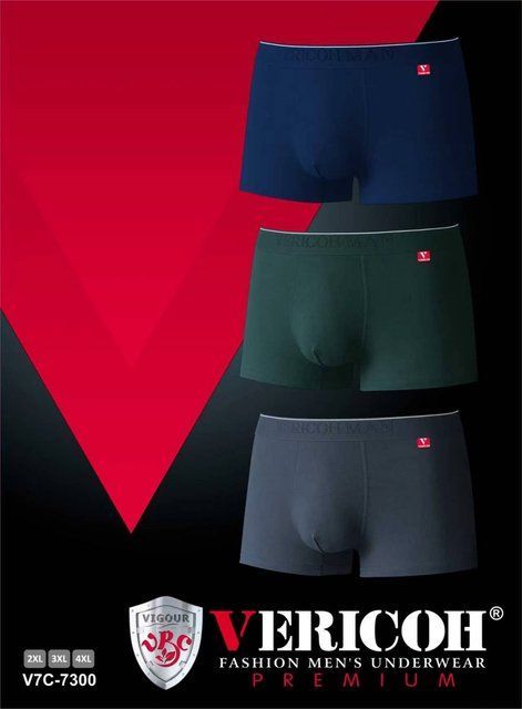 Чоловічі труси-боксери Vericoh Premium (2XL-4XL) V7C-7300BТ фото