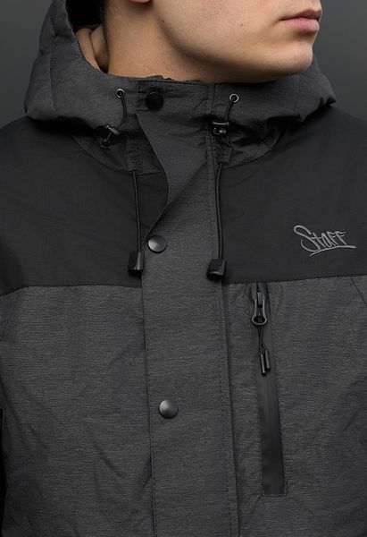 Демісезонна куртка Staff tul graphite & black BZP0339 фото