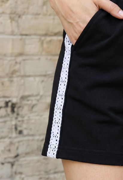 Жіночі шорти Staff ley black & black FKK0310 фото