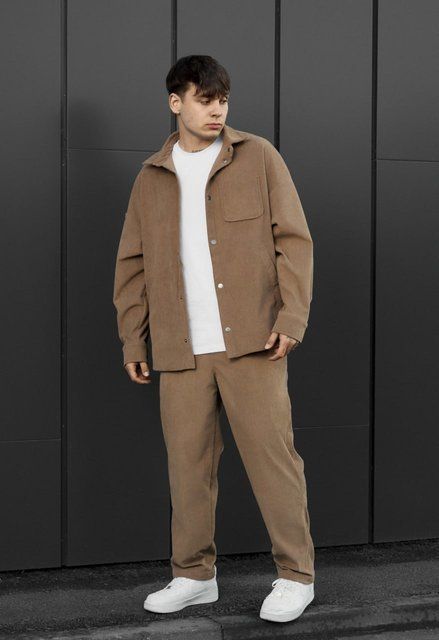 Комплект сорочка + штани Staff an brown TBN0111 фото